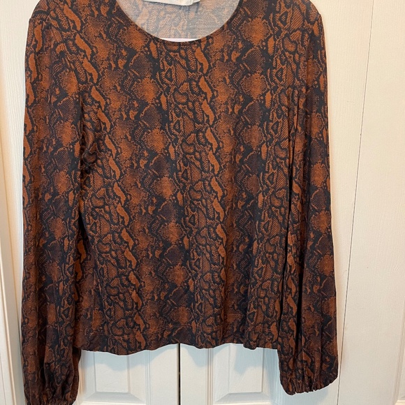 Contemparine size S snake print shirt - Picture 1 of 11